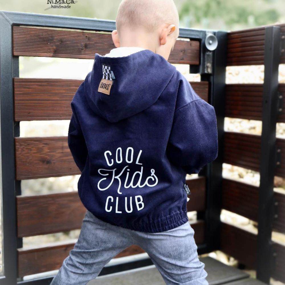 Schnittmuster oversize Jacke Harley Mini Gr. 74-128 - Sewando
