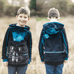 Schnittmuster Pullover Alex Gr. 80 bis 152 - Sewando
