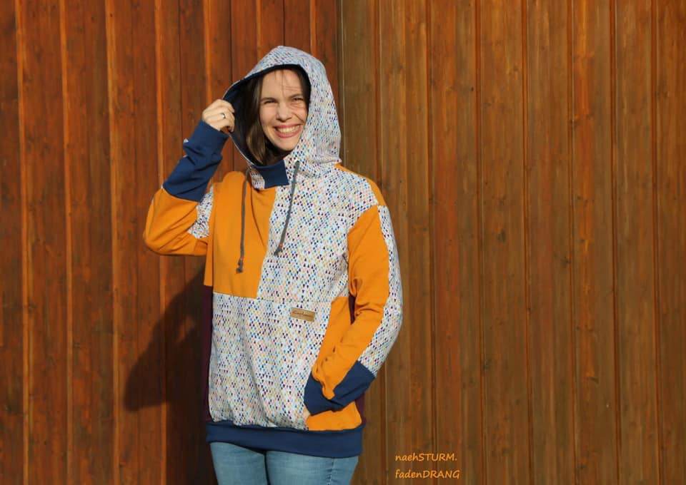 KALIX.hoodie | Damen | 32-48 | Schnitt : - Sewando