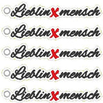 Stickdatei - Anhänger LieblinXmensch - Sewando