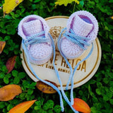 Häkelanleitung für Babyschuhe KLEINE ,,Treterlie"