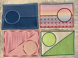 StickdateiMug Rug Untersetzer für Rechts und Links Händer Set 803 - Sewando