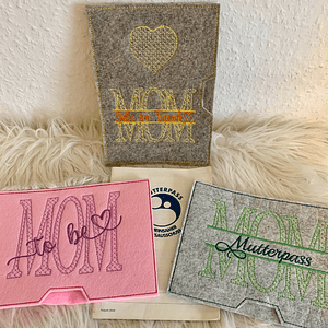 Stickdatei Mom Mutterpass Mama Doodle in Love Set2 806 - Sewando