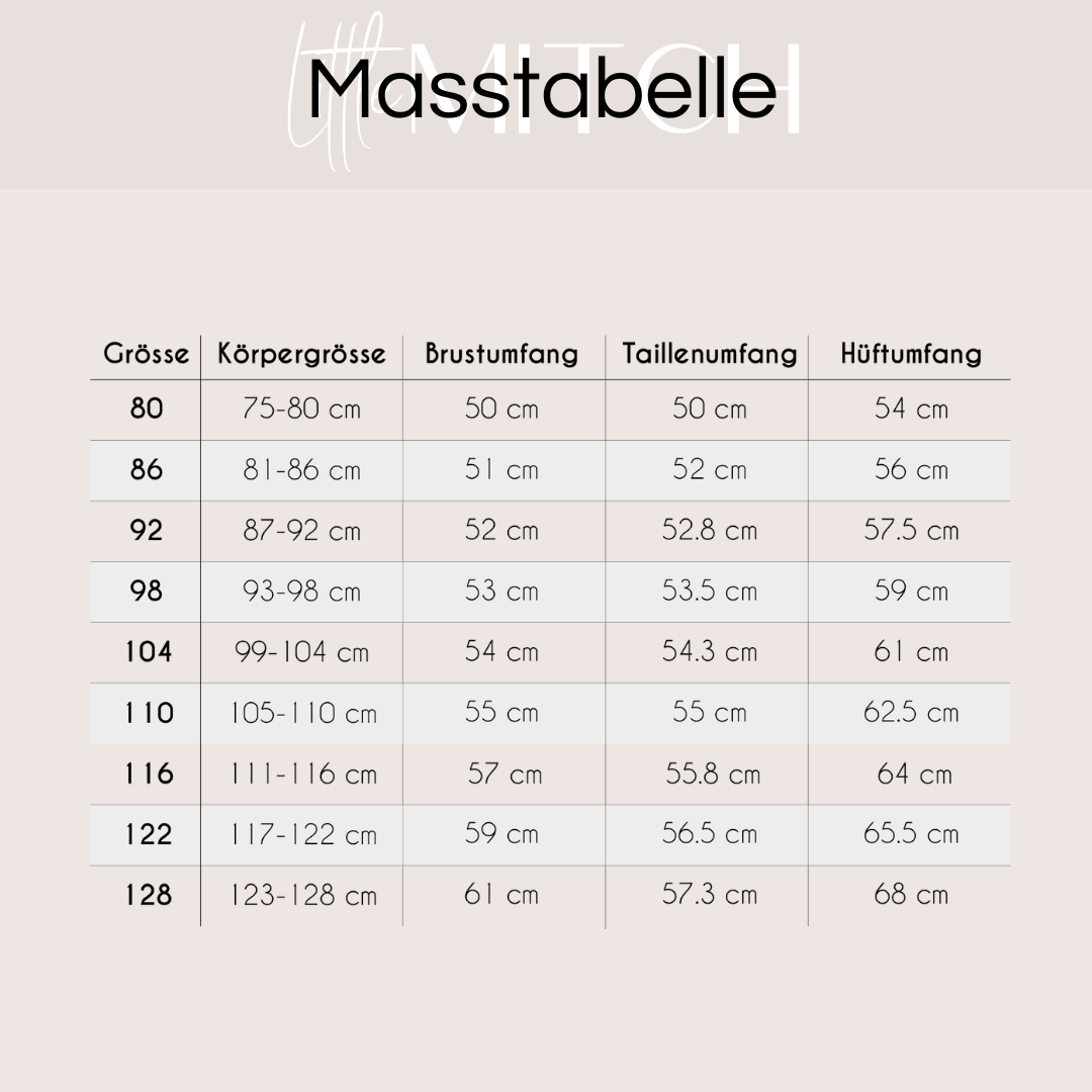 Schnittmuster Maxikleid Zoraya Mini Gr. 80-128 - Sewando