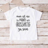 Plotterdatei "Nie zu klein"