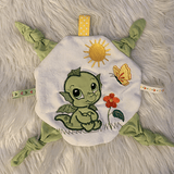 Stickdatei Dino Schnullertuch Applikation Set 811 - Sewando