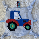 Stickdatei Traktor Schnullertuch Set 811 - Sewando