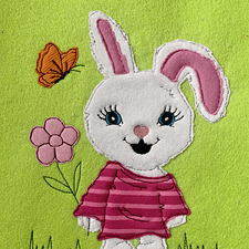 Stickdatei Doodle Hase Osterhase Set 812 - Sewando