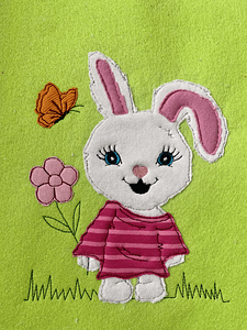 Stickdatei Doodle Hase Osterhase Set 812 - Sewando