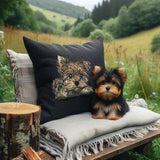 Stickdatei Applikation Yorkshire Terrier Welpe "Benny" - realistisch - FÜR HELLE & DUNKLE STOFFE