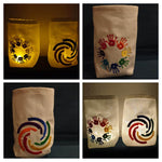 Stickdatei - Rainbow-Mix (10 Dateien) inkl. ITH-Untersetzer - Sewando
