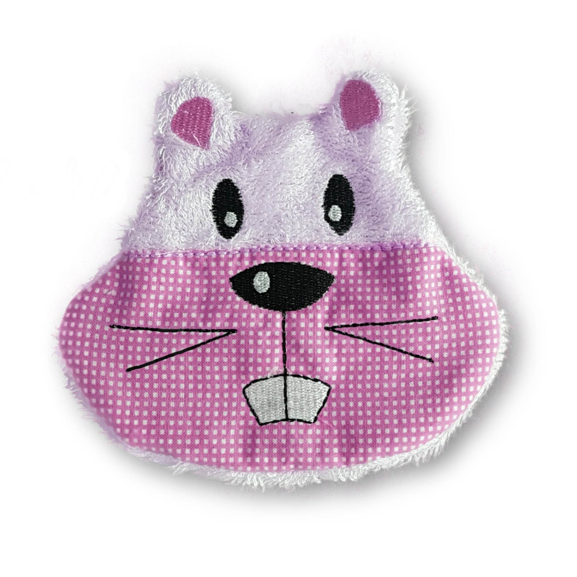 Stickdatei Hamster Kuschelkissen ITH Rahmen 18 x 30 mit Inlett - Sewando
