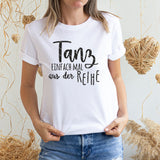 Plotterdatei "Tanz aus der Reihe"