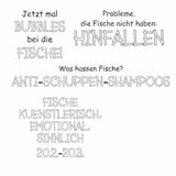Digiset Schleierschwanz Plotten, Sublimation, Drucken - Sewando