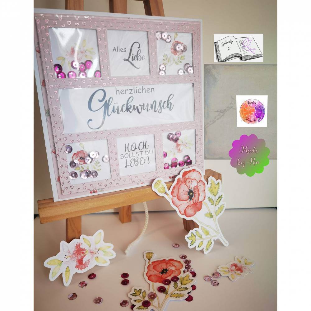 Digiset Mohnblume Plotten, Sublimation, Drucken - Sewando