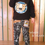 Alldayhose (3 Hosentypen mit verschiedenen Weiten und Figurtypen) für 69cm-140cm Körpergröße - Sewando