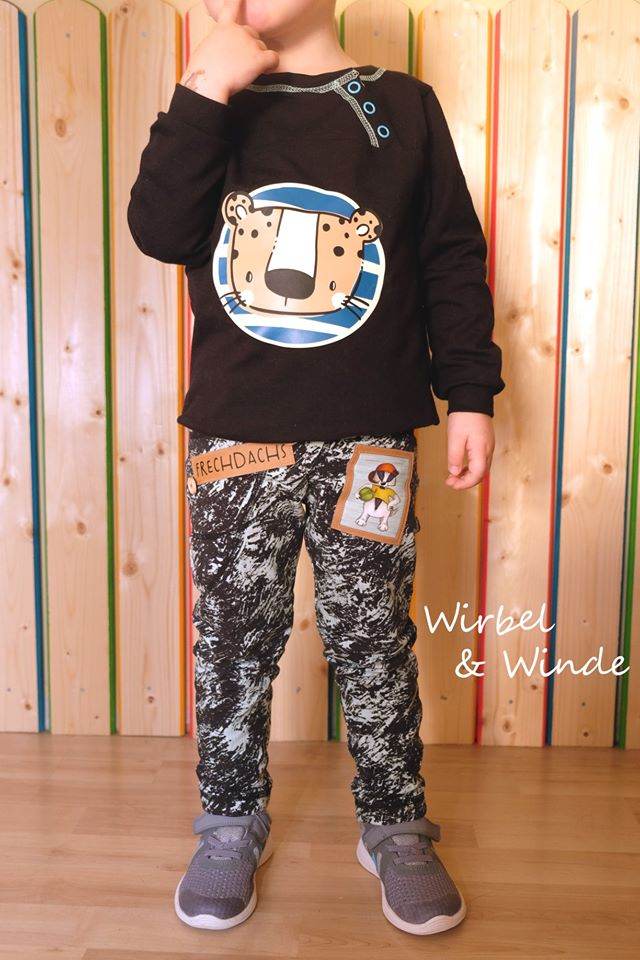 Alldayhose (3 Hosentypen mit verschiedenen Weiten und Figurtypen) für 69cm-140cm Körpergröße - Sewando