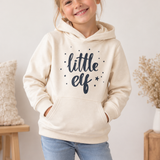 Stickdatei Schriftzug - little elf - 4 Größen - 8 Formate