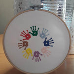 Stickdatei - Rainbow-Mix (10 Dateien) inkl. ITH-Untersetzer - Sewando