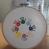 Stickdatei - Rainbow-Mix (10 Dateien) inkl. ITH-Untersetzer - Sewando