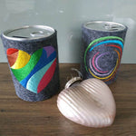 Stickdatei - Rainbow-Mix (10 Dateien) inkl. ITH-Untersetzer - Sewando