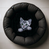 Stickdatei Applikation Katze "Zora" - realistisch - FÜR HELLE & DUNKLE STOFFE