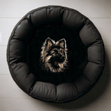 Stickdatei Schäferhund Welpe "Heike" - realistisch - FÜR DUNKLE STOFFE