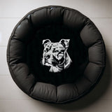 Stickdatei Staffordshire Bull Terrier "Julian" - realistisch - FÜR DUNKLE STOFFE