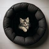 Stickdatei Katze Kätzchen Kitten "Meggan" - realistisch - FÜR DUNKLE STOFFE