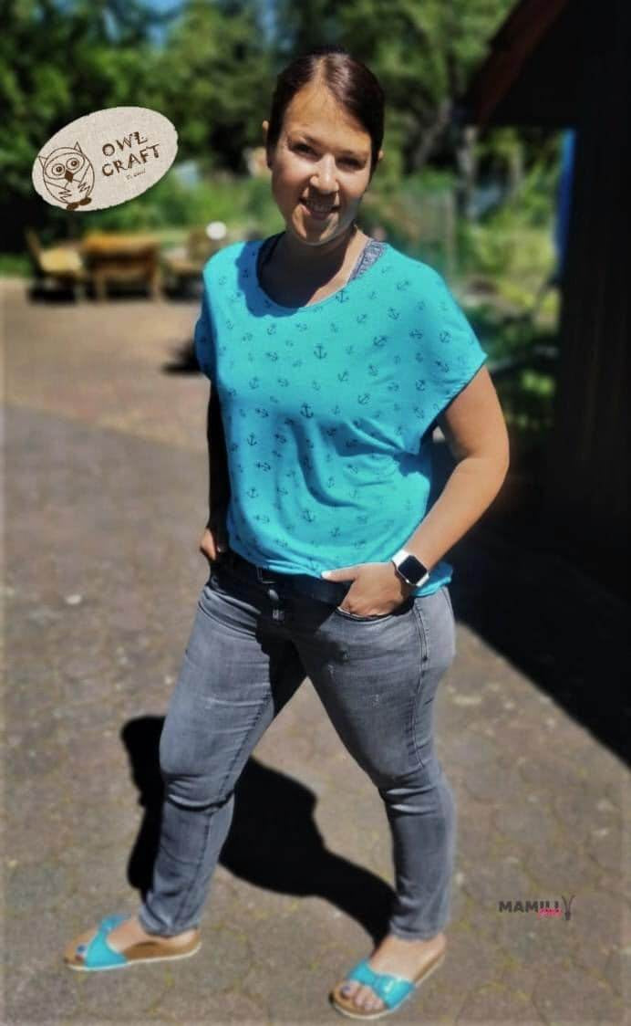 E-Book Sommershirt Linea Größe 32-50 - Sewando