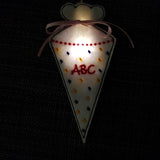 Stickdatei - Lichterkette "Schultüte"