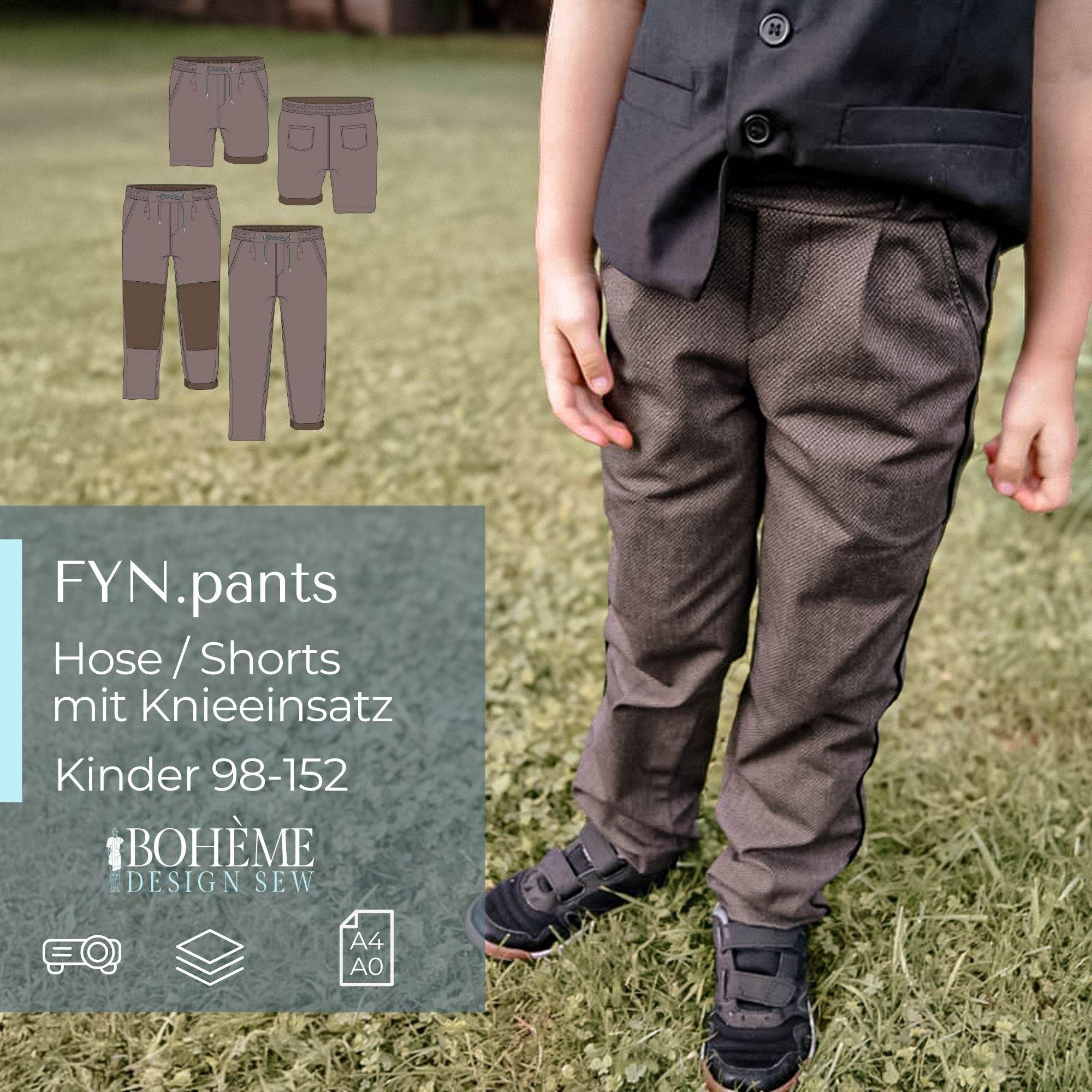 FYN.hose | Kinder | 98-152 | Schnitt : - Sewando