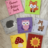 Stickdatei Bilderbuch Waldtiere Set 852 - Sewando
