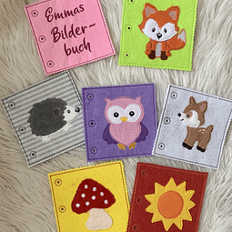 Stickdatei Bilderbuch Waldtiere Set 852 - Sewando