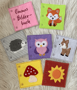 Stickdatei Bilderbuch Waldtiere Set 852 - Sewando