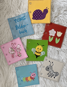 Stickdatei Bilderbuch Tiere Insekten Set 852 - Sewando