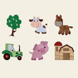 Stickdatei Bauernhof Doodle Set 854 - Sewando