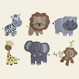 Stickdatei Doodle Zoo Dschungel Set 855