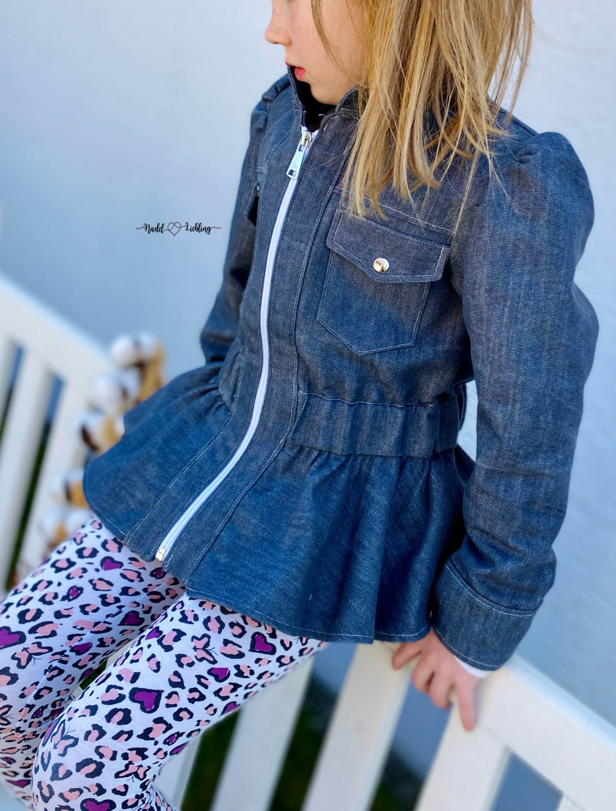 Schnittmuster Jacke Annabelle Gr. 86-140 - Sewando