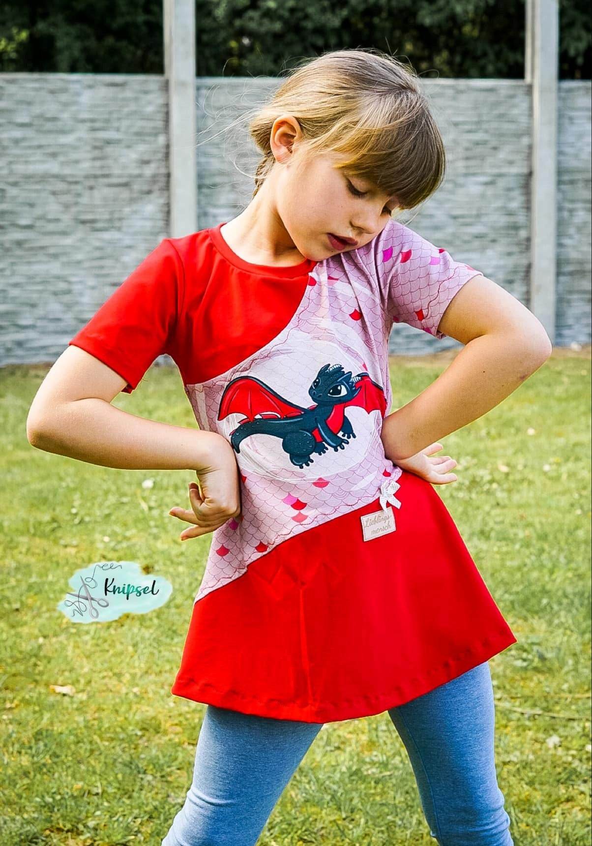 Schnittmuster Kleid Angel Gr. 80 bis 152 - Sewando