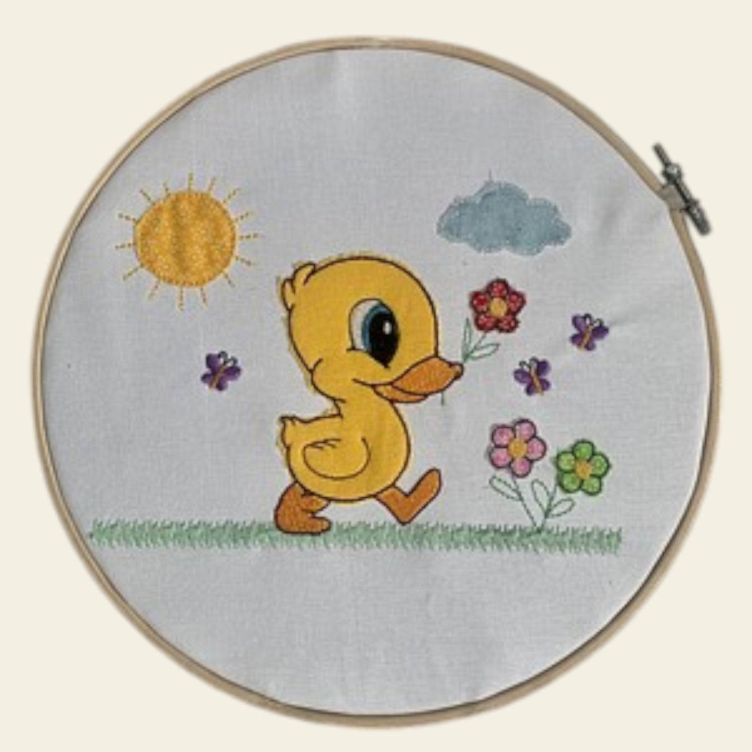 Stickdatei Entchen1 Applikation Set 860 - Sewando