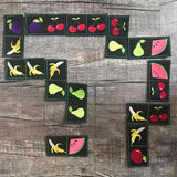 Stickdatei - DO-MI-NO - Spiel "OBST Set 1"