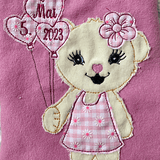 Stickdatei Teddy Girl Doodle Applikation Set 864 - Sewando