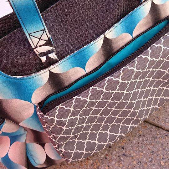 Sannys Allrounder Tasche - Schnittmuster und Nähanleitung - Sewando