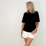 Schnittmuster T-Shirt IVY - Basic Shirt, Unisex, Kurzarm | Gr. 34-52 (PDF) - Sewando