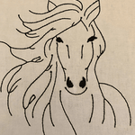 Stickdatei Equidenpass Pferdepass Impfpass Set 870 Outline - Sewando