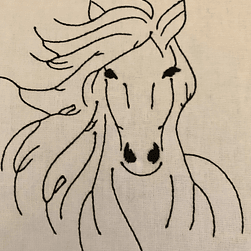 Stickdatei Equidenpass Pferdepass Impfpass Set 870 Outline - Sewando