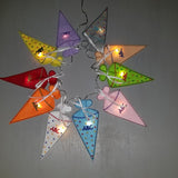 Stickdatei - Lichterkette "Schultüte"
