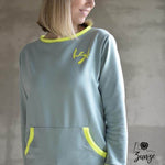 Schnittmuster Sweatjacke Hoodie LUAN Gr. 34-54 : - Sewando