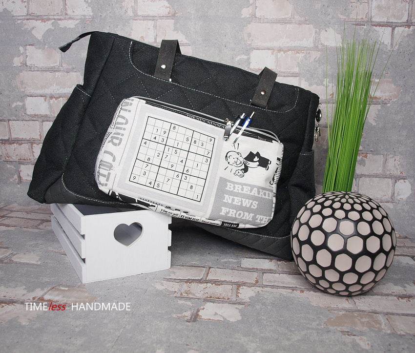 Sannys Allrounder Tasche - Schnittmuster und Nähanleitung - Sewando